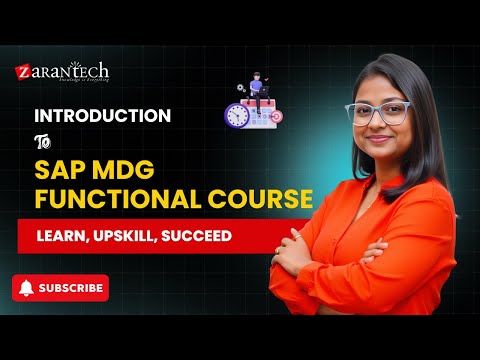Introduction to SAP MDG Functional Course | ZaranTech