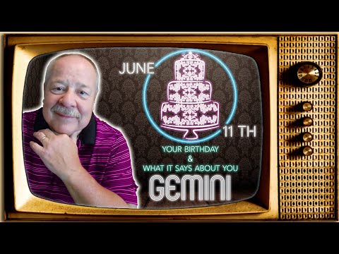 June 11th Gemini? This Astrology video is all about you. Send a unique Birthday Card!