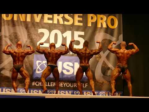 NABBA Universe 2015 - Men Amateurs Overall Comparisons