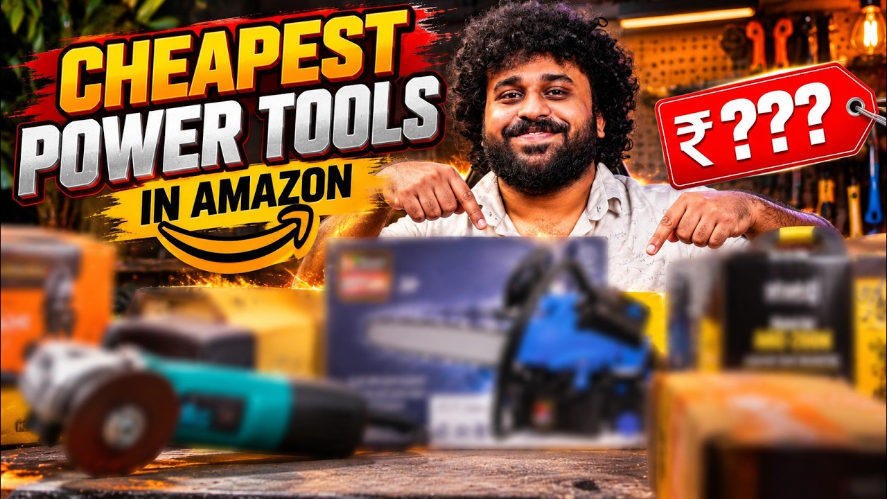 Cheapest Power Tools on Amazon 😱🔧 | ഇത്രയും വിലക്കുറവോ?