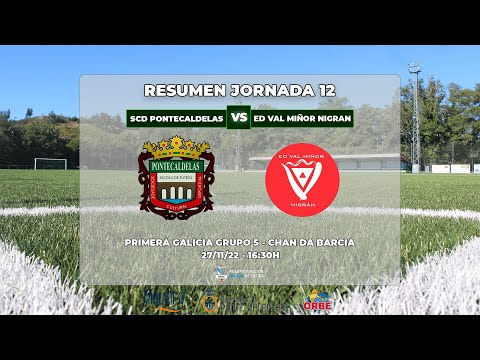 JORNADA 12: SCD PONTECALDELAS - ED VAL MIÑOR NIGRAN
