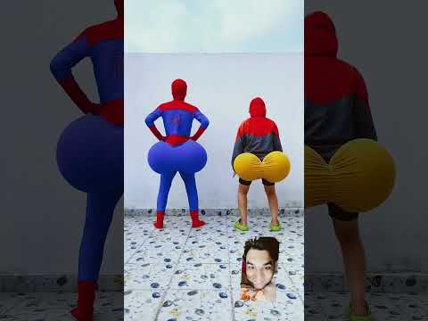 Spiderman vs joker funny dance #spiderman #humor #comedia #cartoon #anaya #shorts #wala#bhoot