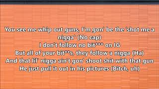 Dababy - Suge (Yea Yea) (LYRICS)