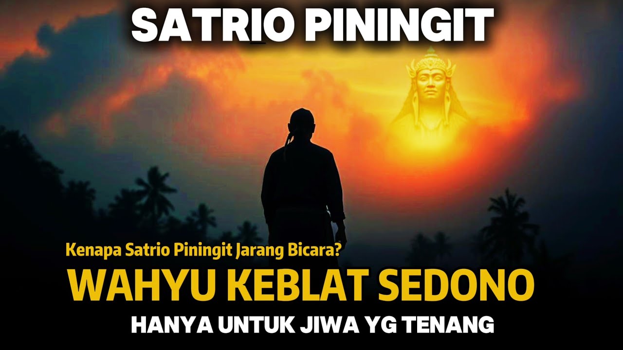 π€« πΏ Satrio Piningit & Seni Diam: Kebijaksanaan Berbicara dalam Islam dan Kejawen
