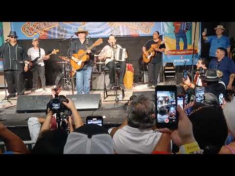 Flaco Jimenez  & Max Baca Band at the 42nd Conjunto Fest in SA. 5-19-24