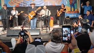 Flaco Jimenez  &amp; Max Baca Band at the 42nd Conjunto Fest in SA. 5-19-24
