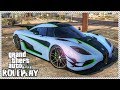 GTA 5 ROLEPLAY Koenigsegg One 1 Pink Slip Drag Racing Ep 421 Civ