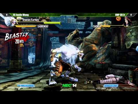 Killer Instinct Top 8 EG Justin Wong vs EMP CD Jr. - Northeast Championships 14