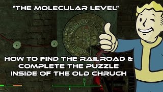 Fallout 4: "The Molecular Level" Quest - How To Find The Railroad & Complete The Puzzle