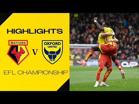 NGAKIA DOUBLE! 🤩 | Watford 2-1 Oxford United | Short Highlights