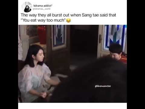The way they all burst out when Sang tae said that "You eat way too much" 😂 #shorts