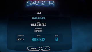 ［beat saber 実況］びーとせいばーをたしなむうま。［PS4VR］