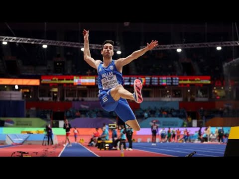 Long Jump Men's Final World Indoor Championships 2022