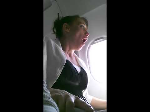 Margaret's first plane ride
