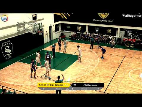 LIVE 🏀 TF U18 ACS U-BT Cluj Napoca vs CSM Constanta