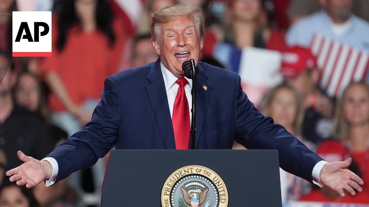 Trump rallies Texas voters for Paxton amid protests