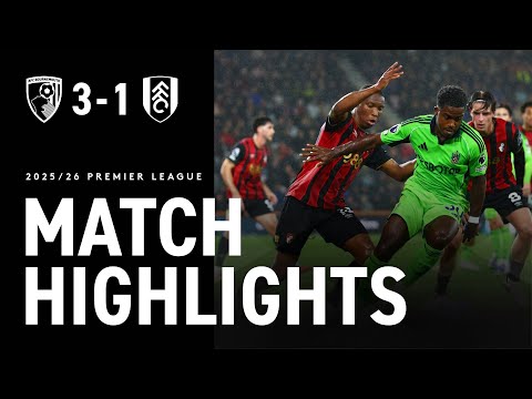 HIGHLIGHTS | Bournemouth 3-1 Fulham