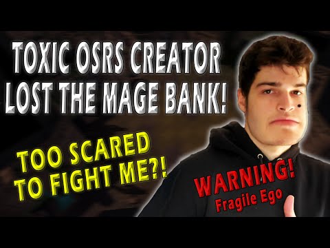 This TOXIC Runescape Creator Wanted to Fight Me but Ran Scared