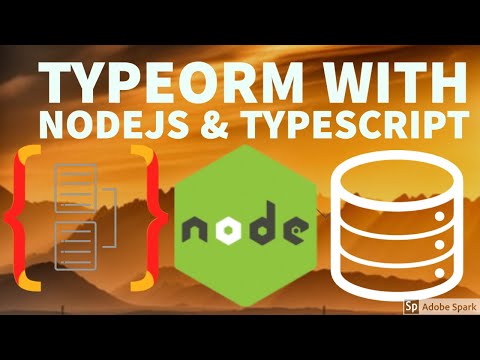 Node JS with Typescript TypeORM Mysql Introduction 01