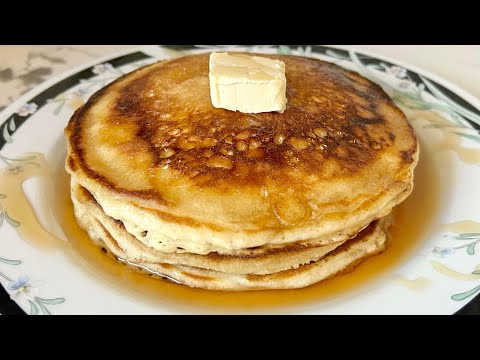 Fluffy Buttermilk Pancakes - Homemade Buttermilk Pancakes Recipe - Ellen’s Homemade Delights 🥞
