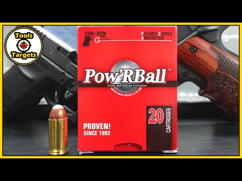 Will They Fall to The Pow'RBall?...Corbon Glaser .45 ACP Self-Defense AMMO Ballistic Gel Test!