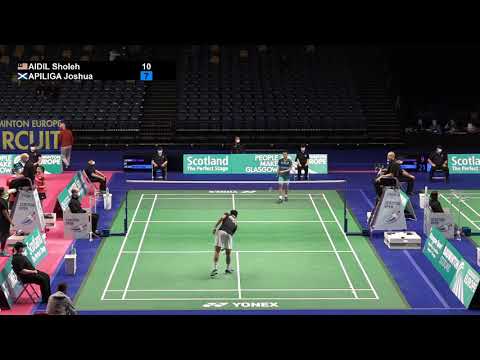 Scottish Open 2021 - MS (R32) - Sholeh Aidil MAS   Joshua Apiliga SCO