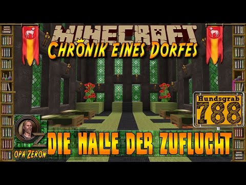 MINECRAFT#788 -Chronik eines Dorfes- Die Halle der Zuflucht[HD+Deutsch]