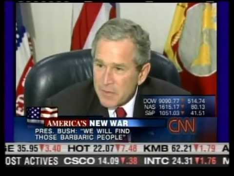 CNN 9/11 LIVE TV Coverage (9/17/01)  12:15 P.M - 12:30 P.M