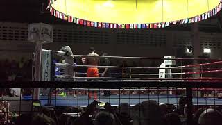 Muaythai fight patong stadium Phuket  Issam mouktahime Morocco vs Joseph Australia