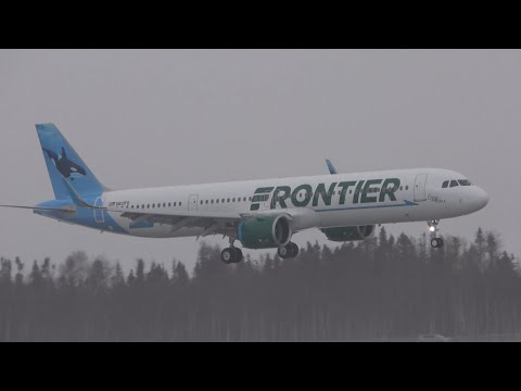 Frontier Airlines “Ozzy the Orca” - Airbus A321-271NX - Delivery Flight