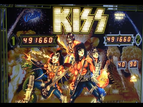 1979 Bally KISS pinball machine