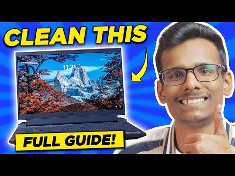 How To Clean GAMING Laptops? ft. Dell G15 | Performance Booster Video! Complete Guide (Hindi)