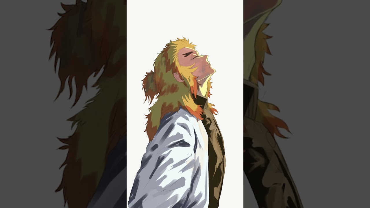 Ser Your Heart Ablaze ❤️‍🔥 #art #rengoku #illustration #digitalart #demonslayer #fanart #artpractice