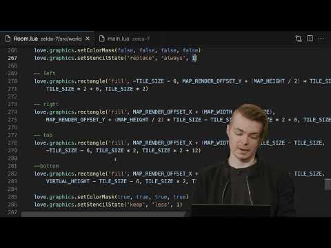 CS50 2D - Lecture 5 - Legend of Zelda (live, unedited)