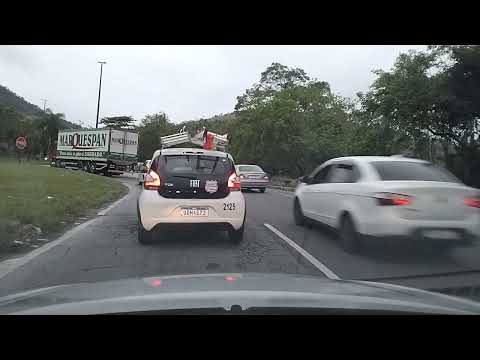 Centro de angra dos reis até a japuiba pela rio Santos. 