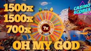 Crazy time big win today, OMGGG !! 1500X,1500X,700X And Others!!