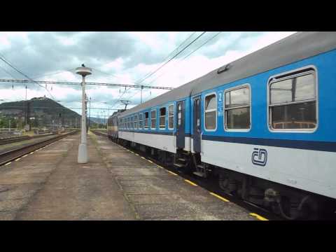 Odjezd vlaku R 608 Svatava (ČD 362.125, zpoždění 29 min) - Most, 22. 6. 2013