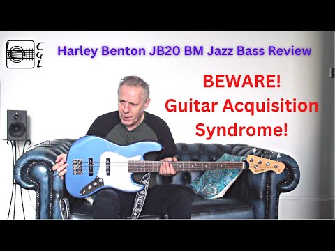 Harley Benton JB-20 BM Jazz bass review - I'm getting GAS!