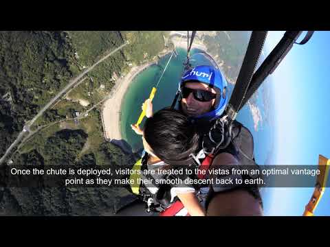 Free-Falling from a Helicopter at 10,000 Feet Over Ago Bay with the Ise-Shima Skydiving Club