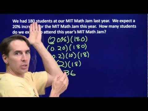 Art Of Problem Solving Percent Increase And Decrease Part 1