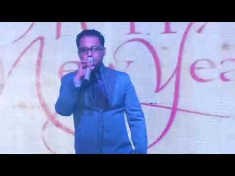 PRATYUSH PATHAK Anchoring at new year event