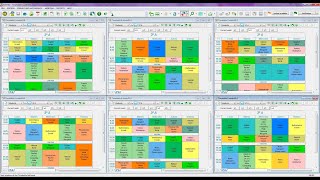 Make different timetables each week