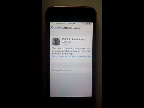 iOS 9.2.1 Release ,Apple Seeds First Beta of iOS 9.2.1, iOS 9.2.1 update