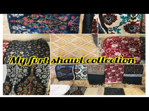 My winter shawl collection🤩|| My stole and shawl collection 🥶|| winter must haves#collaction
