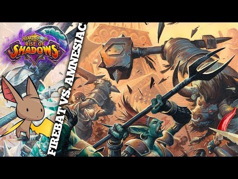 Firebat BMs Amnesiac in Grandmasters (Highlights) | Hearthstone | Rise of Shadows