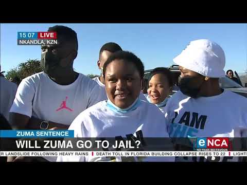 Zuma sentence Ace Magashule arrives at Zuma’s home