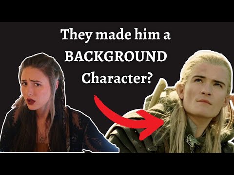 Legolas: Book vs Movie