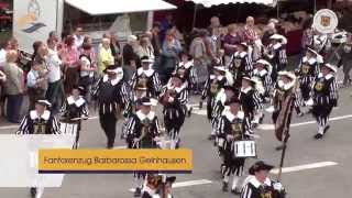 preview picture of video 'Festumzug zum Schäferlauf in Markgröningen - 23.08.2014'