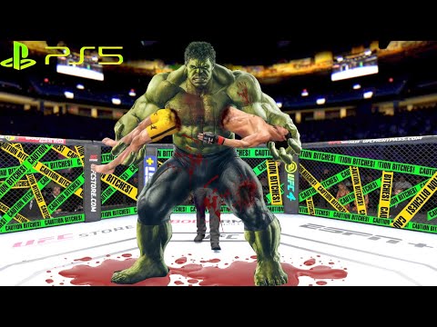 Bruce Lee vs Hulk ( EA Sports UFC 4 ) wwe mma
