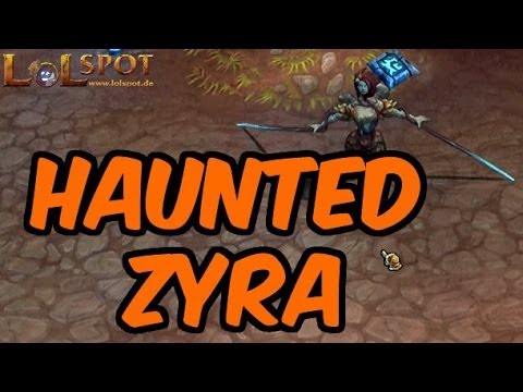 ★ LoL: Haunted Zyra Skin-Spotlight (PBE, Pre-Release)  | LoLSpot.de